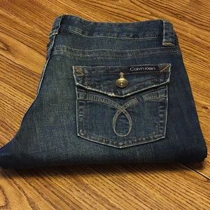 New Calvin Klein bootcut jeans